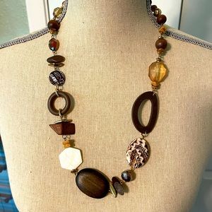 Natural Necklace 22”